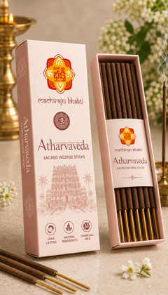 Atharva Veda Incense Sticks – Premium Fragrance for Pooja, Prayer & Meditation