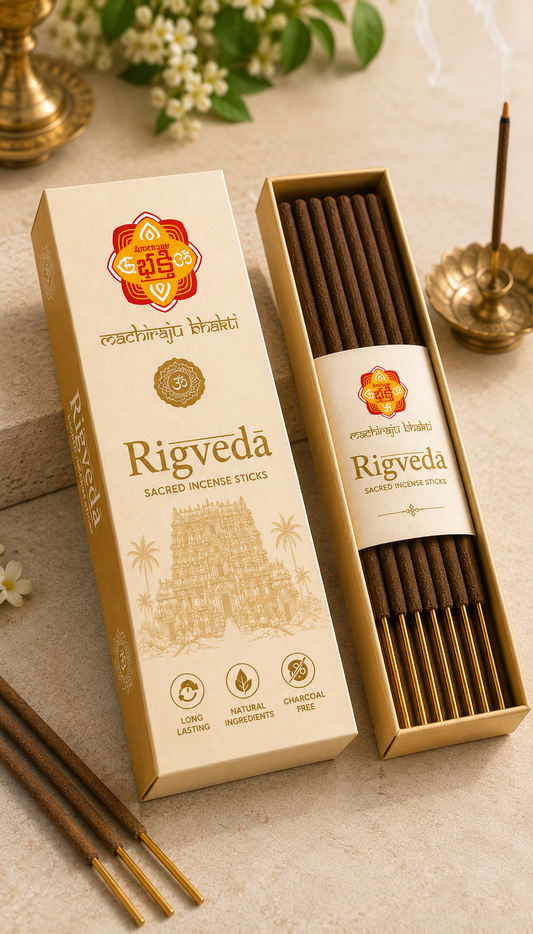 Rig Veda Incense Sticks – Premium Fragrance for Pooja, Prayer & Meditation