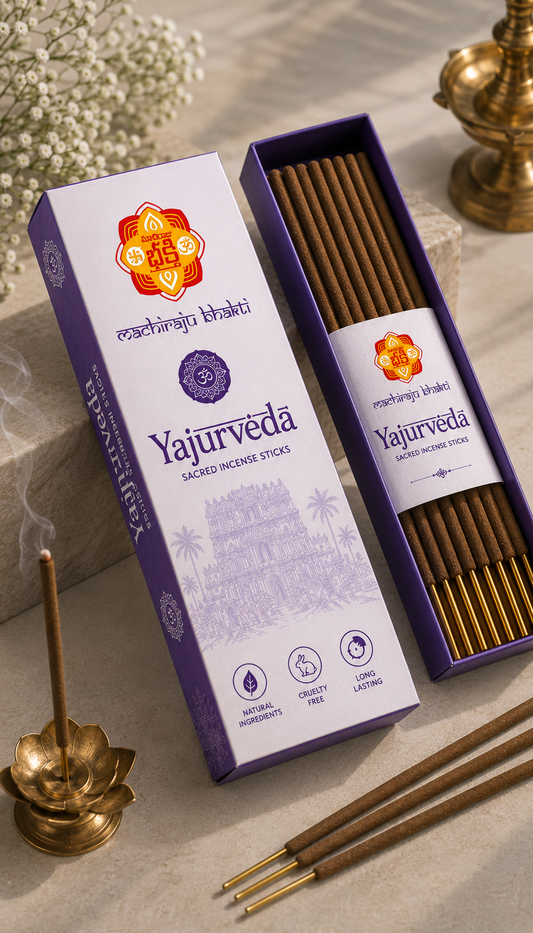 Yajur Veda Incense Sticks – Premium Fragrance for Pooja, Prayer & Meditation