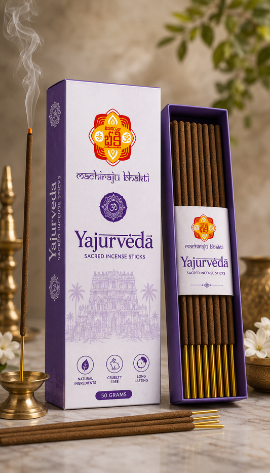 Yajur Veda Incense Sticks – Premium Fragrance for Pooja, Prayer & Meditation